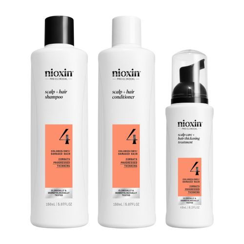 System 4 Trial Kit for Colored Thinning Hair Hårvårdskit 340 ml