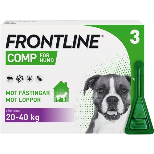 Frontline Comp 268 mg/2412 mg Fipronil/Metopren, spot-on, lösning, 3 x 2,68 ml