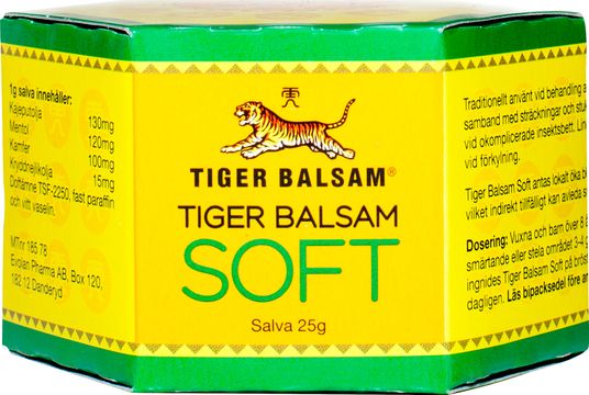 Köp Tiger Balsam Soft 25 g 1 st på Apotek | Kronans