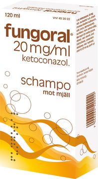Köp Fungoral 20 mg/ml Ketokonazol, schampo, 120 ml på Kronans Apotek