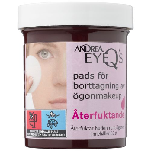 Andrea Eye Q's Remover Pads Original Sminkborttagning. 65 st