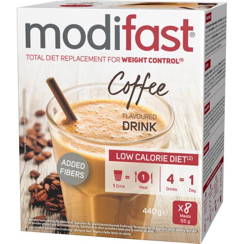 Modifast LCD Coffee Dryck med kaffesmak 8 x 55 g