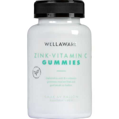 WellAware Zink Vitamin C Gummies Tuggtabletter 60 st