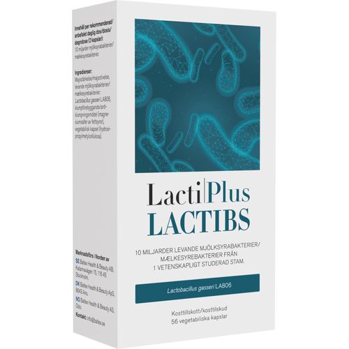 Lactiplus Lactibs Mjölksyrabakterier Kapslar 56 st