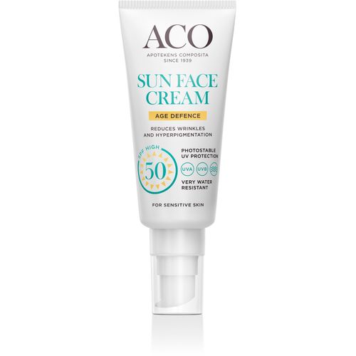 ACO Sun Face cream age defense Solskydd ansikte 40 ml