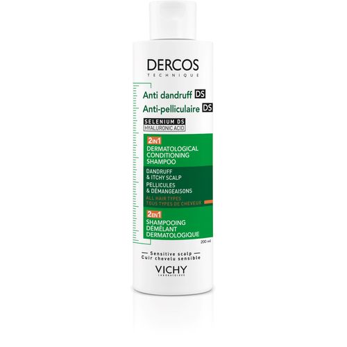 Vichy Dercos Anti-dandruff DS 2-in-1 Mjällschampo & Balsam 200 ml